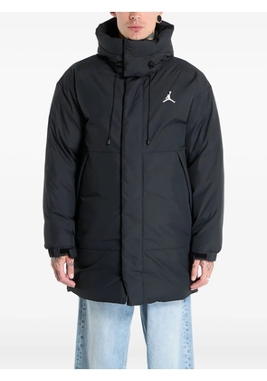 Jordan hooded quilted coat - Black