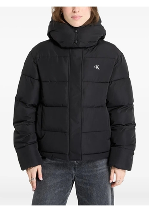 Calvin Klein hooded puffer jacket - Black