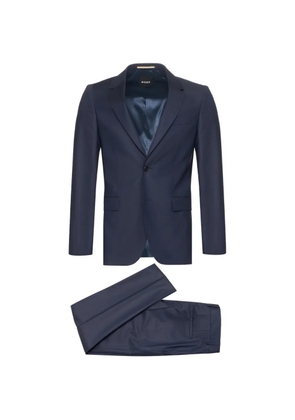 BOSS single-breasted suit - Blue