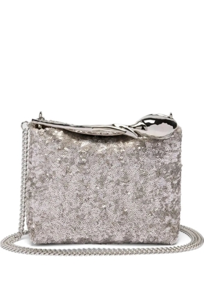 ERDEM mini Bloom top-handle tote bag - Silver
