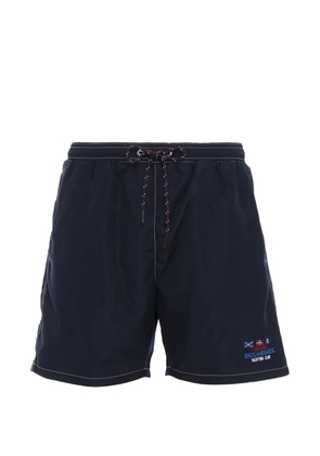 Paul & Shark embroidered swim shorts - Blue