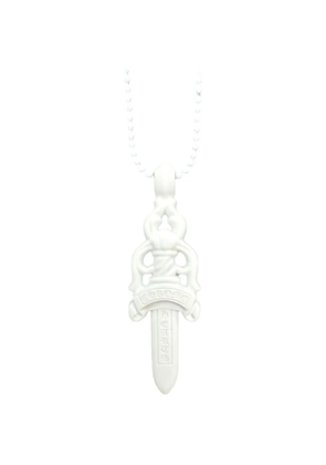 Chrome Hearts Dagger necklace - White