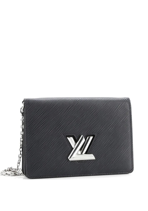 Louis Vuitton Pre-Owned Twist Belt Wallet on Chain Epi Leather crossbody bag - Black