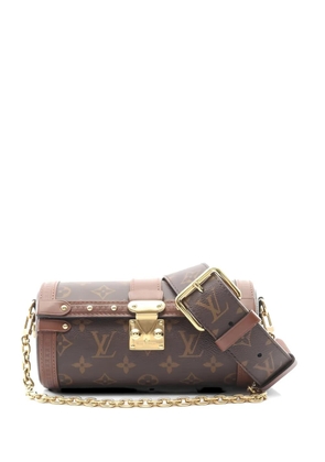 Louis Vuitton Pre-Owned 2010s Papillon Trunk Monogram-print chain-strap tote bag - Brown