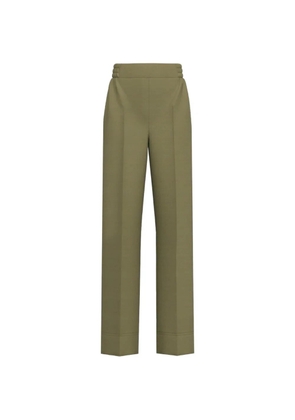 Marella Emmangolo elasticated-waistband trousers - Green