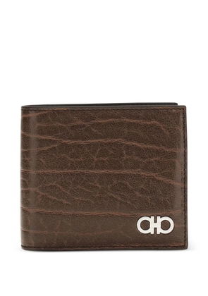 Ferragamo Gancini wallet - Brown
