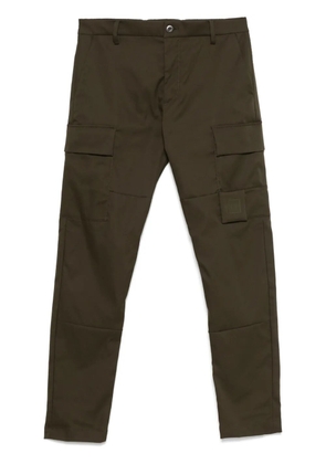 C.P. Company logo-patch cargo trousers - Green
