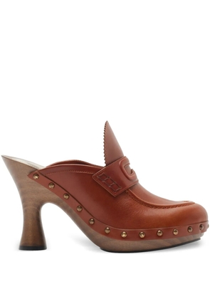 Burberry 111mm Potter mules - Brown