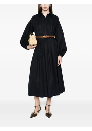 Max Mara Marmo belted midi dress - Blue