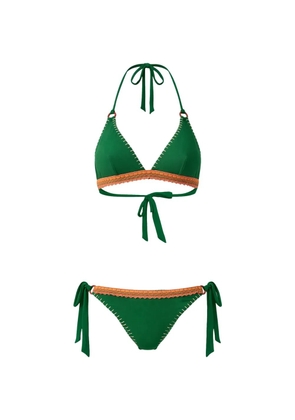 BANANA MOON Wokomadia Solany bikini set - Green