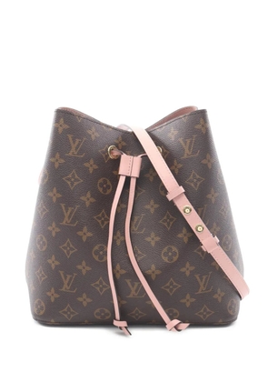 Louis Vuitton Pre-Owned 2021-2026 Monogram Neonoe MM bucket bag - Brown