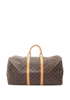 Louis Vuitton Pre-Owned 2000 Monogram Keepall 55 travel bag - Brown