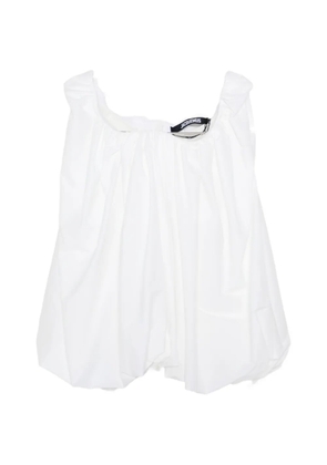 Jacquemus square-neck top - White