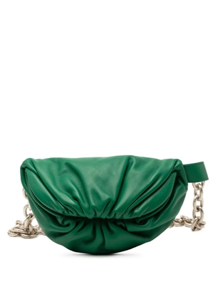 Bottega Veneta Pre-Owned 2012-2025 Lambskin Chain Pouch belt bag - Green
