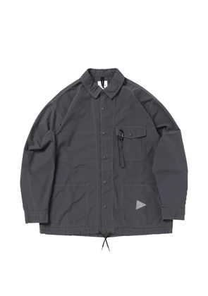 and Wander reflective stitching pocket jacket - Grey
