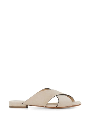 Sergio Levantesi Nunzia cross-strap sandals - Neutrals