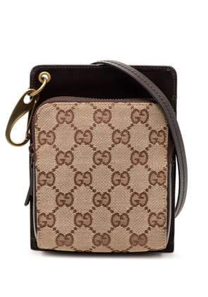 Gucci Pre-Owned 2000-2015 GG Canvas crossbody bag - Brown