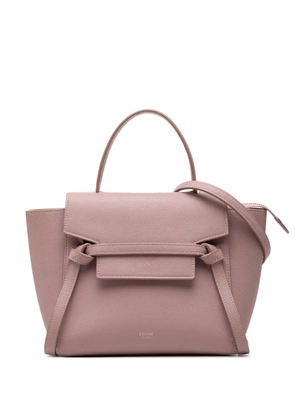 Celine Pre-Owned 2018 Nano Grained Calfskin Belt Bag satchel - Pink