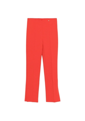 MARCCAIN logo-appliqué trousers - Red