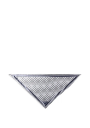 Prada printed silk scarf - Blue