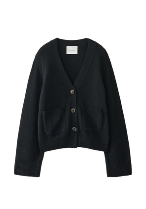 Lisa Yang button pocket cardigan - Black