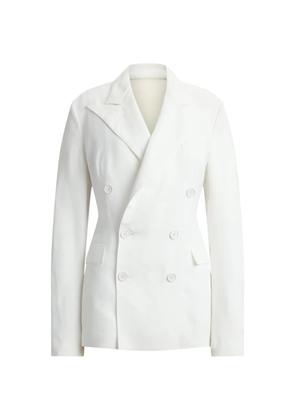 Ralph Lauren Collection Cosgrove double-breasted twill blazer - White