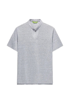 Shanghai Tang mandarin-collar polo shirt - Grey