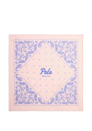 Polo Ralph Lauren paisley-pattern scarf - Pink