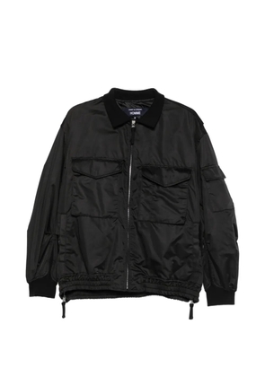 Comme des Garçons Homme chest-pocket bomber jacket - Black