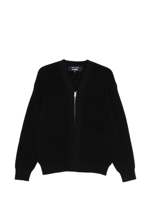 Comme des Garçons Homme zip-up cardigan - Black