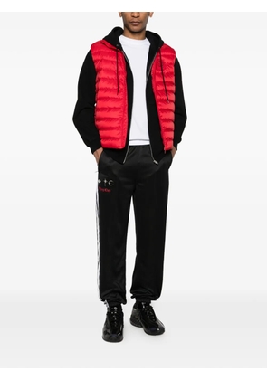 adidas stripe logo joggers - Black