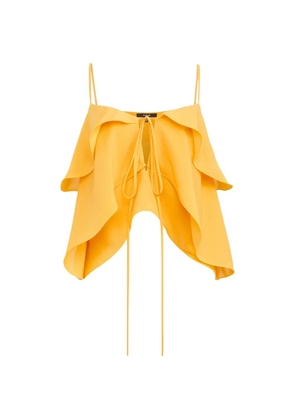 Toccin Danica tiered top - Yellow
