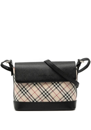 Burberry Pre-Owned 2000-2017 Nova Check Canvas crossbody bag - Brown