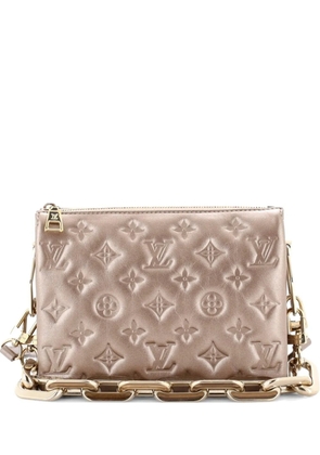 Louis Vuitton Pre-Owned Coussin Bag Monogram Embossed Lambskin BB crossbody bag - Metallic