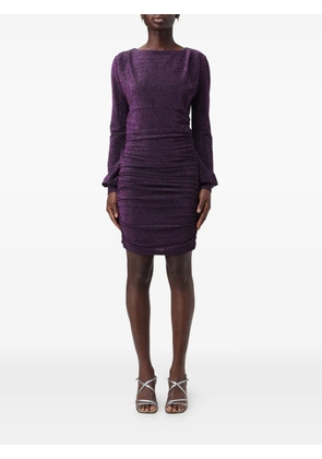 Gaelle jersey short dress - Purple