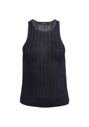 Toccin Juniper racer tank top - Blue