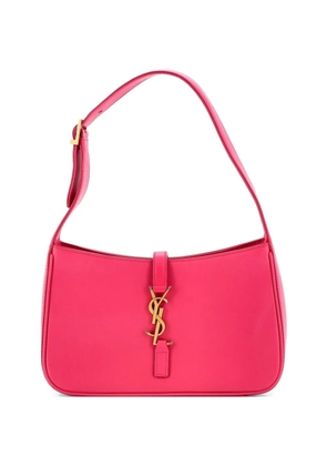 Saint Laurent Pre-Owned Le 5 a 7 Leather Small hobo bag - Pink