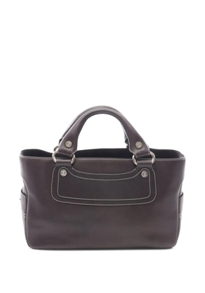 Celine Pre-Owned 20th Century Leather Boogie handbag - Brown