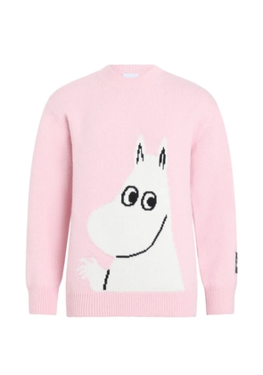 Patou x Moomin crew-neck sweater - Pink