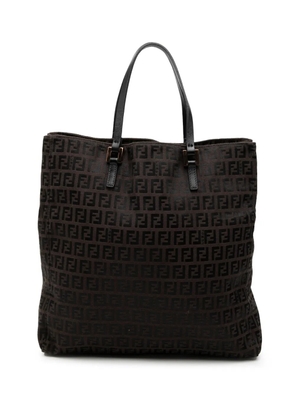Fendi Pre-Owned 2000-2010 Zucchino Canvas tote bag - Brown