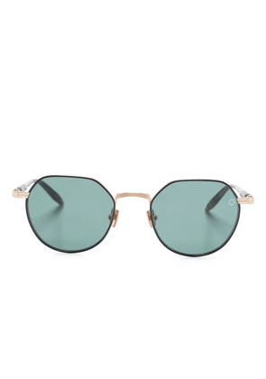 Akoni round-frame sunglasses - Gold