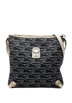 Gucci Pre-Owned 2000-2015 85th Anniversary Denim Abbey D Ring crossbody bag - Blue