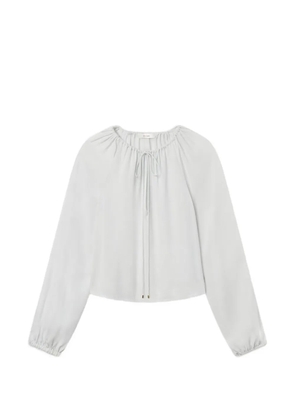 FRAME drawstring gathered top - Grey