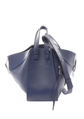 Loewe Pre-Owned 2010-2026 Small Leather Hammock satchel - Blue