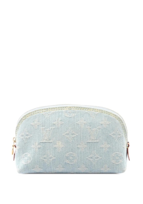 Louis Vuitton Pre-Owned 2010-2026 Monogram Denim Cosmetique PM pouch - Blue