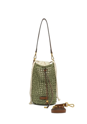 GIANNI CHIARINI Nefeli drawstring-fastening bucket bag - Green