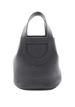 Hermès Pre-Owned 2022 Clemence and Swift In The Loop 18 handbag - Black