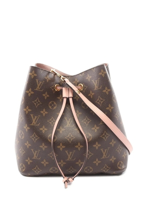 Louis Vuitton Pre-Owned 2019 Monogram Neonoe MM bucket bag - Brown