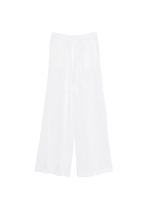 P.A.R.O.S.H. Baby Girl drawstring trousers - White
