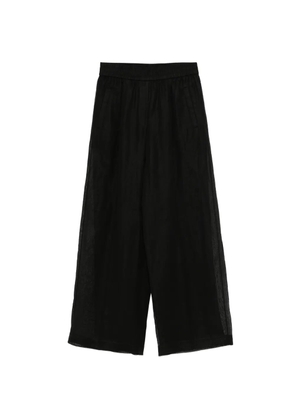 Brunello Cucinelli elasticated-waistband palazzo pants - Black